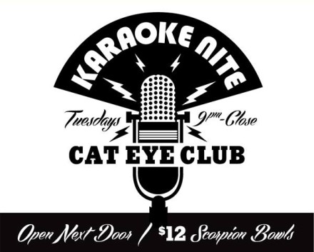Karaoke Tuesdays @ Cat Eye Club