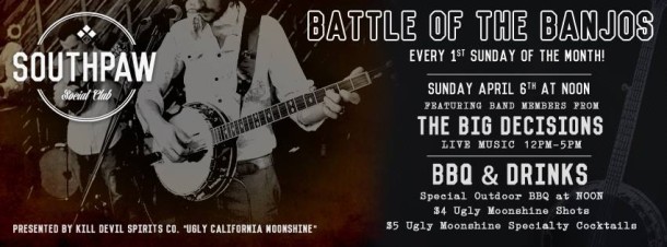 MVR Presents: Battle of the Banjos @ Southpaw Social Club