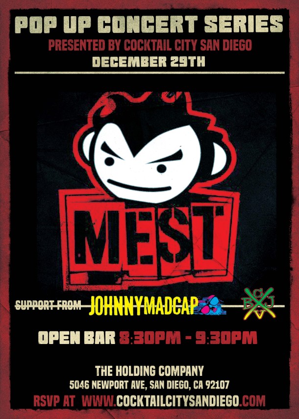 Happy New Year! BJ Opens for Mest!
