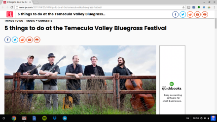 MohaviSoul @ Temecula Valley Bluegrass Festival