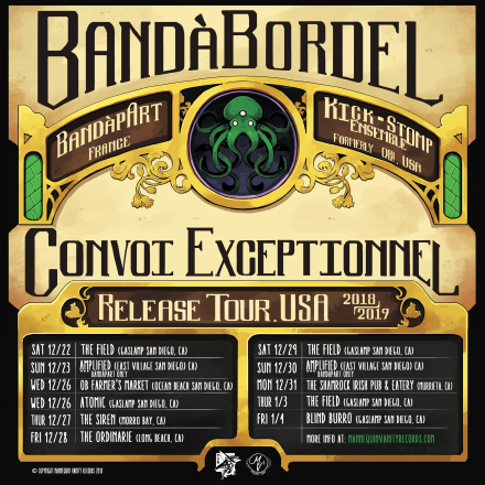BandàBordel “Convoi Exceptionnel” Release Tour