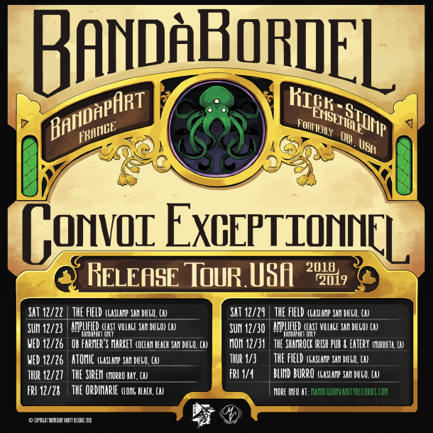 BandàBordel “Convoi Exceptionnel” Release Tour
